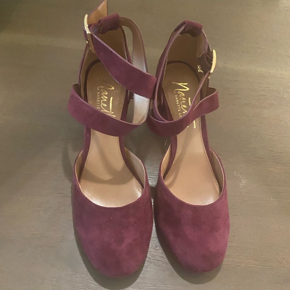 Nanette By Nanette Lepore Pumps Block Heel Sz 8.5